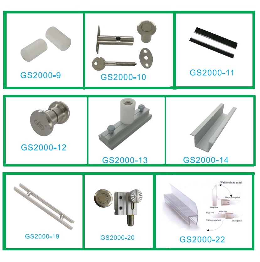 puertas de vidrio colapsas