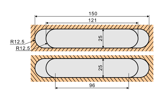 bisagras de puerta ocultas