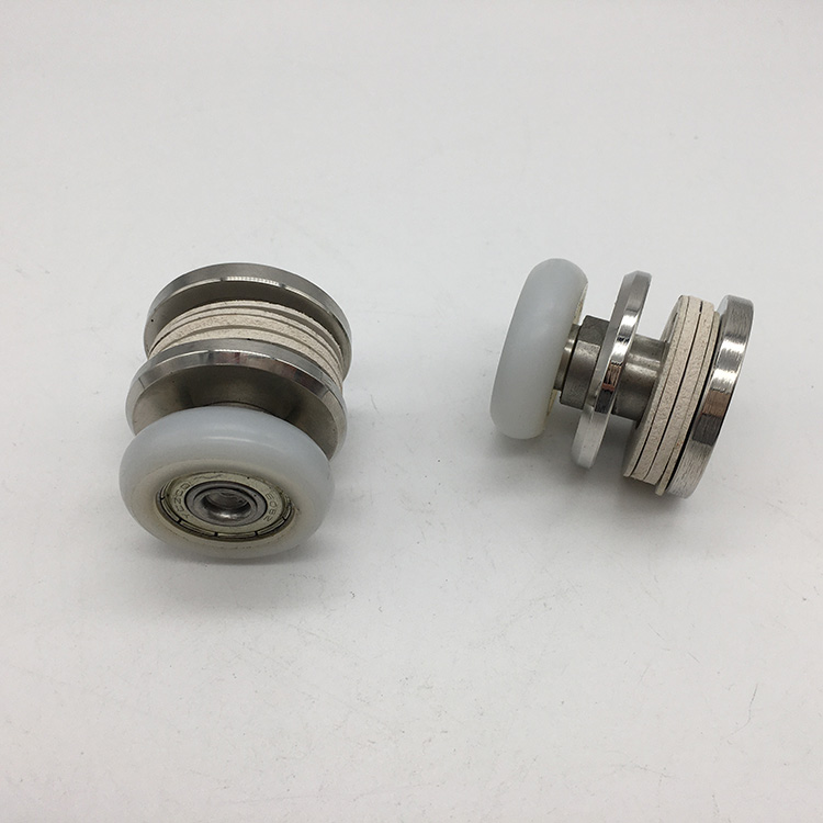 Puertas de ducha de vidrio deslizante sin marco