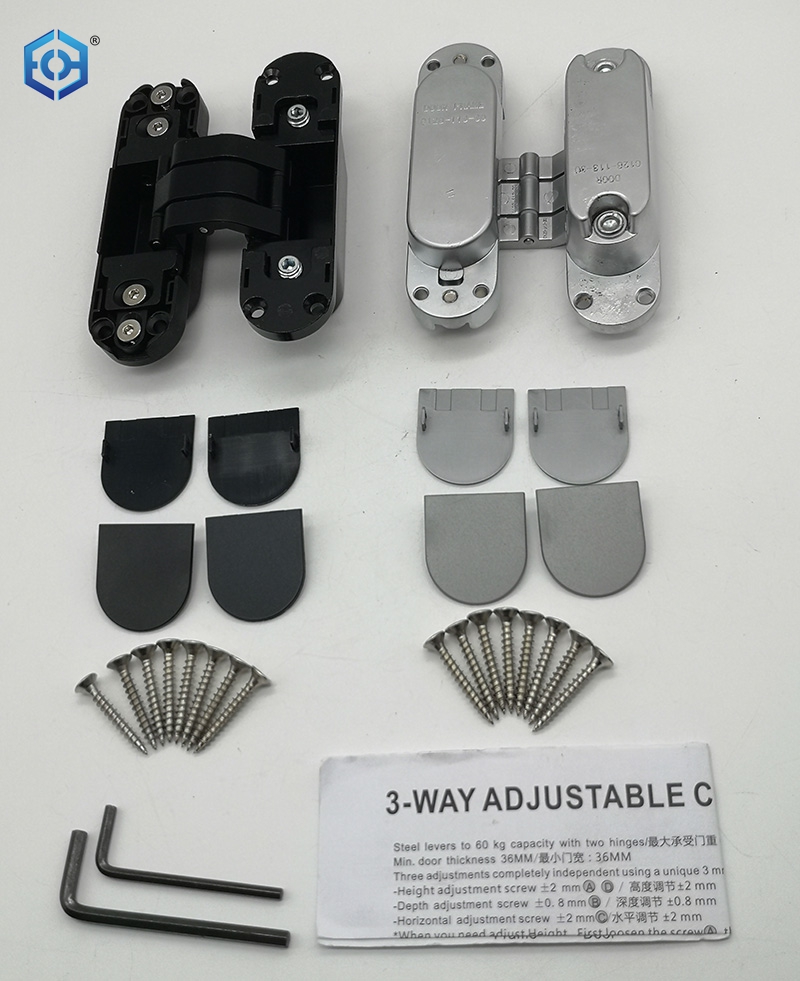 Caja de bisagra oculta