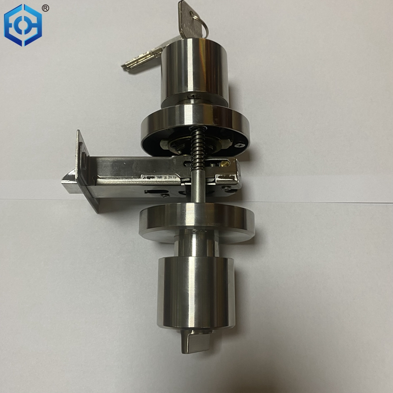 Acero inoxidable 304 dormitorios o baño Puerta de la puerta con llave