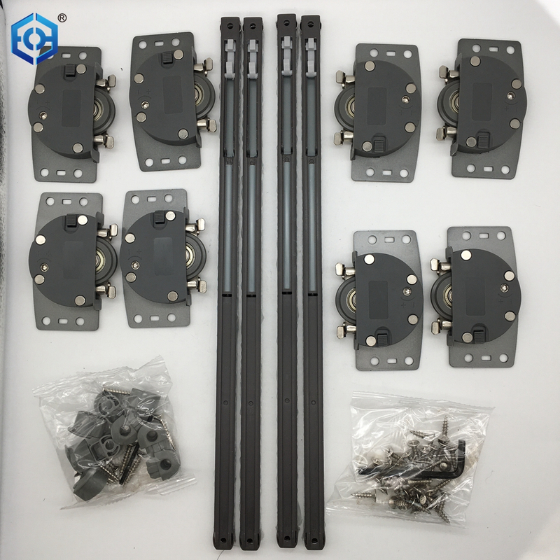 Puerta corredera de vestuario buffer buceador suave mecanismos de cierre muebles accesorios de hardware