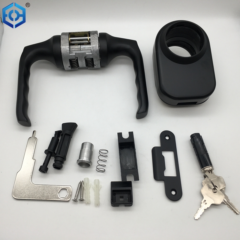 mecanismo de bloqueo de puertas de vidrio corredizo