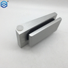 Bisagra de puertas de vidrio de aluminio plateado para puertas de vidrio espesor de vidrio 10 mm