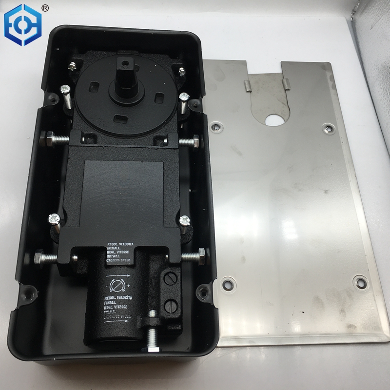 Bisagra de puertas de vidrio 120 kg 2 vías Bisagra de tierra hidráulica de tampón hidráulico para el peso de la puerta para el peso de la puerta