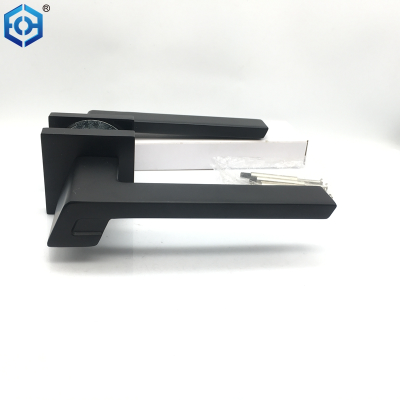 Accesorios de la puerta Manija de aleación de aleación Puerta Set de la puerta de la habitación Manija de la puerta