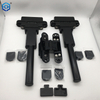 Aleación de zinc negro 3D ajustar ajustable ajustado bisagra oculta 150 kg