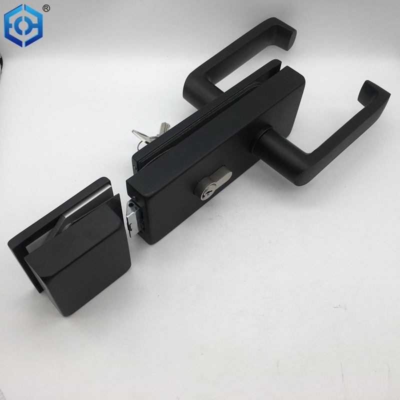 Puerta de vidrio deslizante muerto