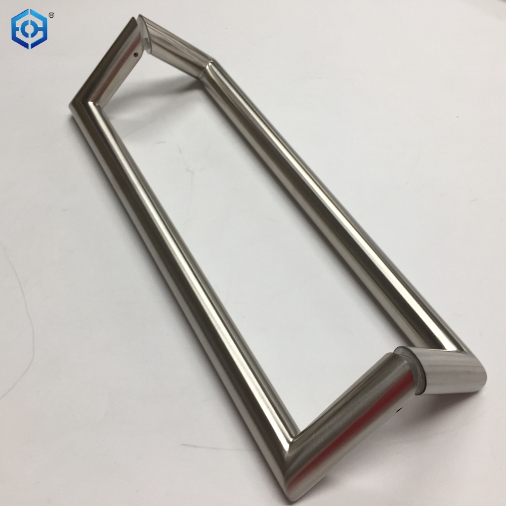 Tirador de puerta de acero inoxidable para puerta de vidrio