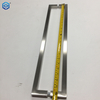 Tiradores de puerta de vidrio de tubo hueco cuadrado de acero inoxidable AB