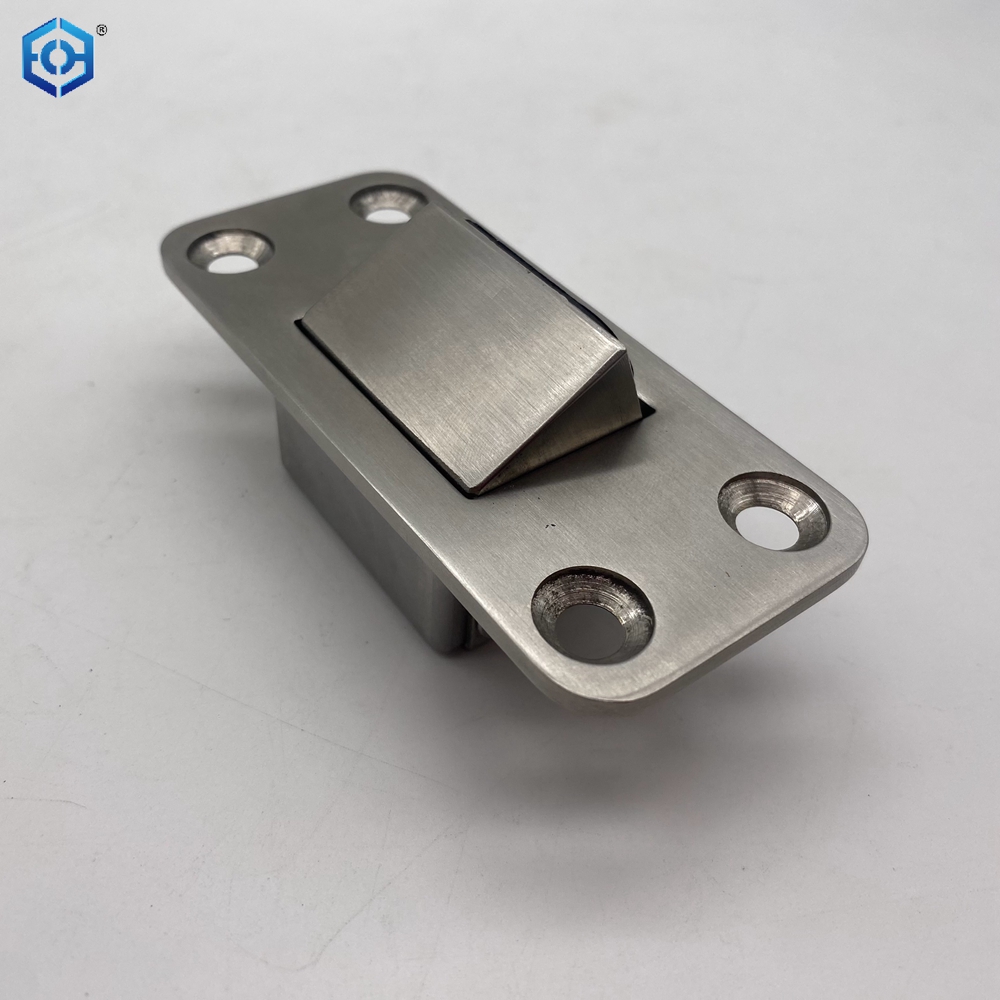 Uso del tope de puerta de liberación de emergencia de acero inoxidable con juegos de pivote de doble acción