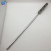 Cerradura de perno deslizante resistente oculta de acero inoxidable plateado con varilla de aluminio