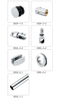 Accesorios de puerta corredera de acero inoxidable Accesorios de puerta de vidrio de ducha para vidrio de 8-12 mm