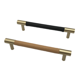 Cesta plegable para armario de cocina, accesorios para armario de cocina, herrajes para cocina, tirador redondo para armario dorado de latón cepillado