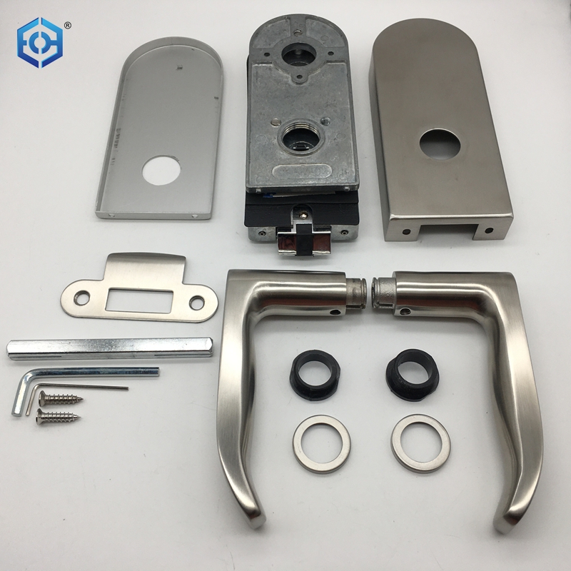 cerradura de doble cerrojo para puertas correderas de vidrio