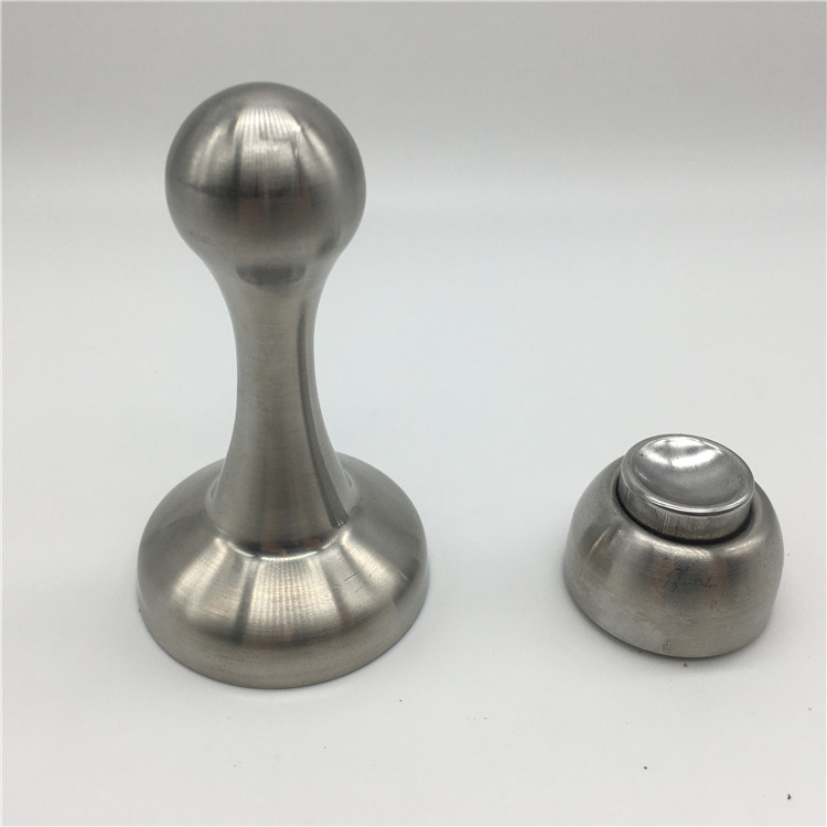 China Tapón de puerta magnético de seguridad de acero inoxidable montado en la pared