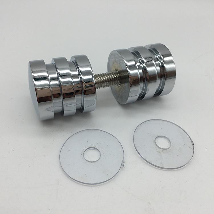 Perillas de puerta de vidrio negro