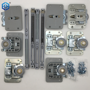 Puerta corredera de vestuario amortiguador buffer de buffer de buffer oculto riel de amortiguación oculta tranquila duradera fácil de instalar accesorios de hardware de muebles 