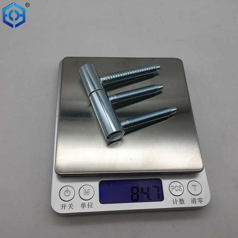 Bisagra de puertas de vidrio al marco de madera