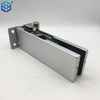 Accesorios de parche de pivote de aluminio plateado