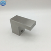 Manijas de puertas de vidrio de baño de acero inoxidable sólido.