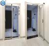 Aluminio doble abierta plegable 2 paneles PT PUERTA DE FIEMBRA DE FIEMBRA PT PARA COMIDIZACIÓN Y BAÑO