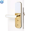 ECH Smart Huella de huellas dactilares sin llave Bluetooth BLUETOOTH LOCK APPLATA GRATIS Tarjeta IC Código anti-PEEP Tuya o TT Lock App Control para apartamento en casa de la oficina en casa