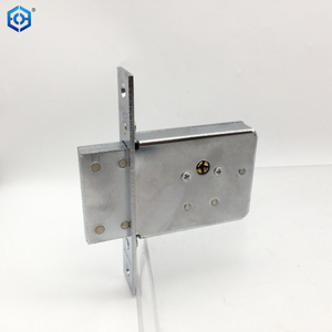 Cerradura de embutir de acero Cerradura cruzada Cerradura de pozo de tubería Tipo universal Suministro de gas Calefacción y cerradura de puerta de pozo eléctrico o de agua con cilindro de cerradura