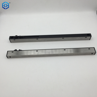 Amortiguador de cierre de puerta corrediza de plástico para puerta corredera, Hardware moderno para guardarropa