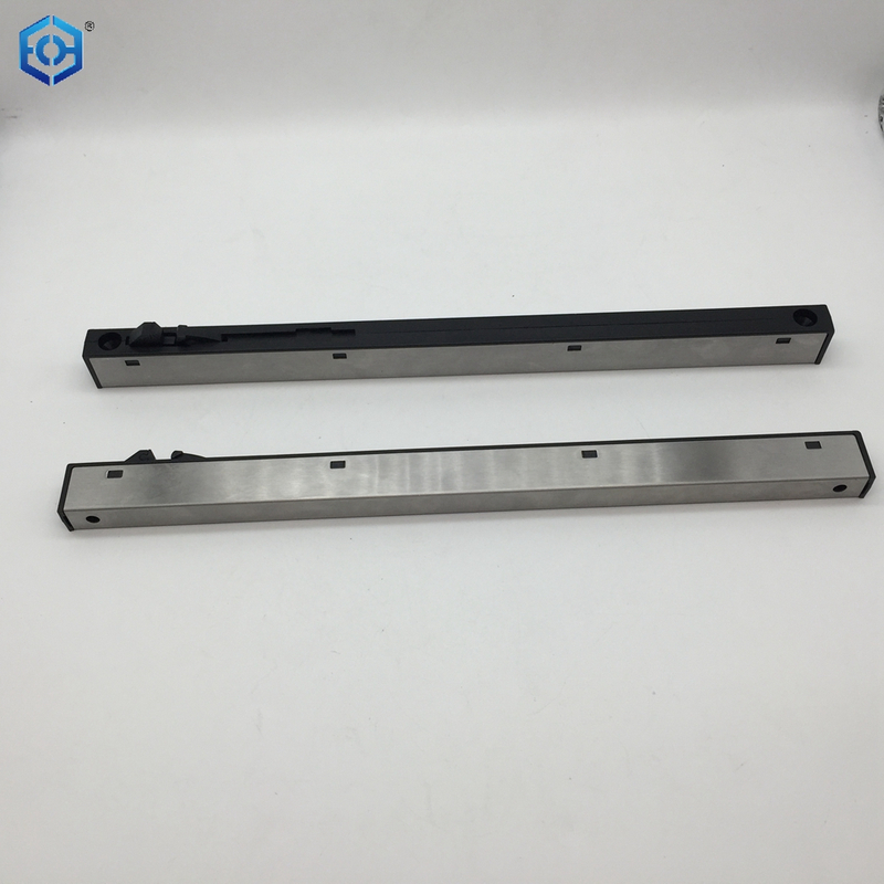 Amortiguador de cierre de puerta corrediza de plástico para puerta corredera, Hardware moderno para guardarropa