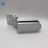Silventa de aluminio plateado a la bisagra de pivote de vidrio de pared para puerta de vidrio interior 