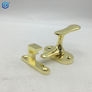 Gold de aleación de zinc cerradura práctica de pestillo para puertas de madera para la cocina del baño y las puertas de inodoro