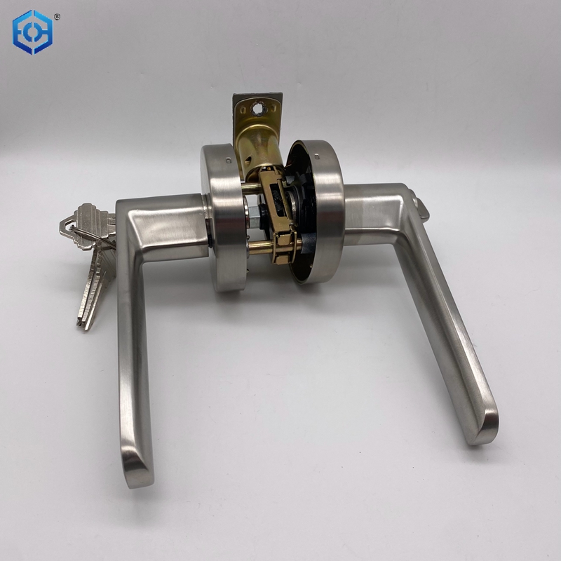 N&iacute;quel Schlage Lever Satin