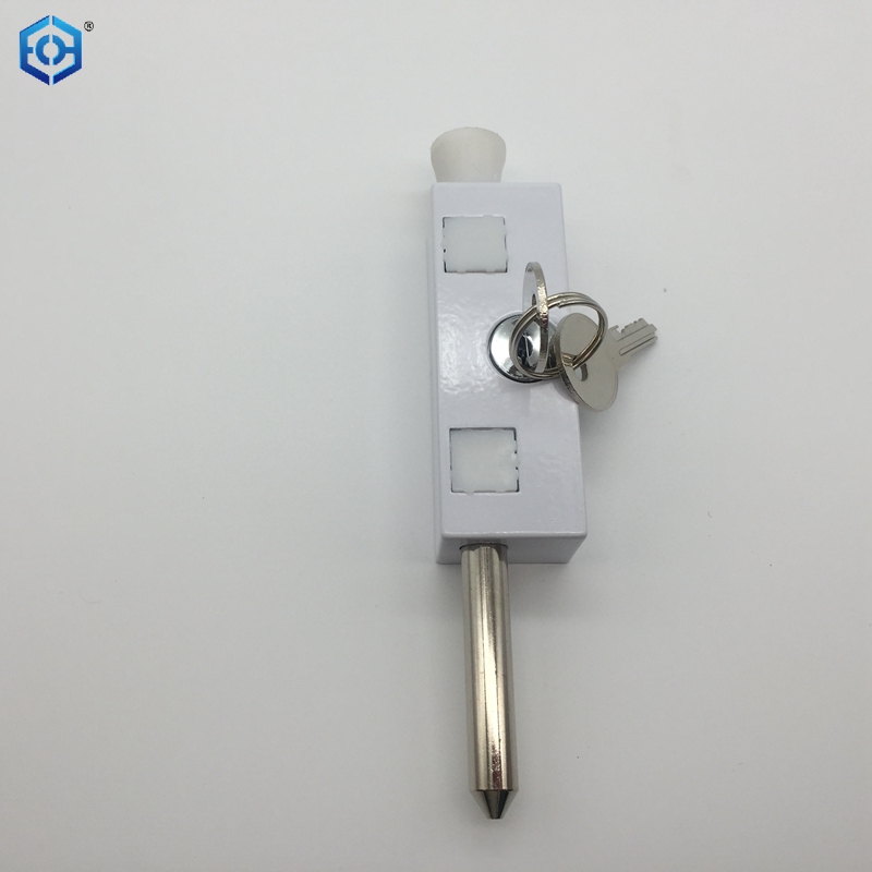 El Pushlock es un perno de bloqueo seguro para ventanas de madera o de toldo de PVC, corredizas o de doble guillotina.