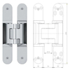 3D SUS 304 Bisagra de ocultación ajustable para puerta resistente