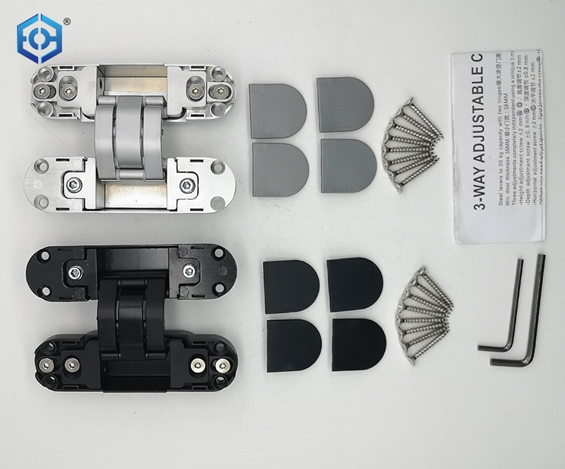 Bloque de Autocad con bisagra oculta