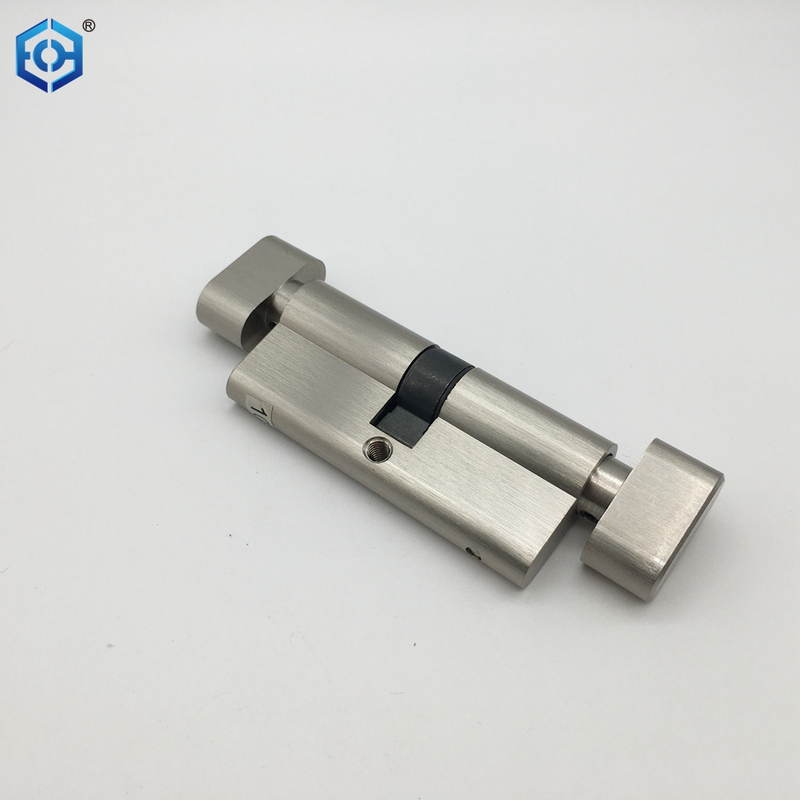 Lock de cilindro euro de latón ECH con doble pulgar a ambos lados