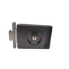 Baño interior de marco extremadamente estrecho con cerradura de puerta de cambio de llave 16 Lock de puerta de vidrio lateral estrecho