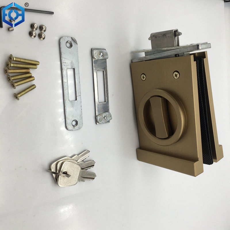 Reemplazo de pestillo de la puerta de vidrio corredizo