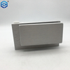 Bisagra de puertas de vidrio de aluminio plateado para puertas de vidrio espesor de vidrio 10 mm