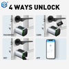 Cilindro inteligente con la aplicación Ttlock Tamaño de cilindro ajustable Contraseña electrónica Bloqueo inteligente