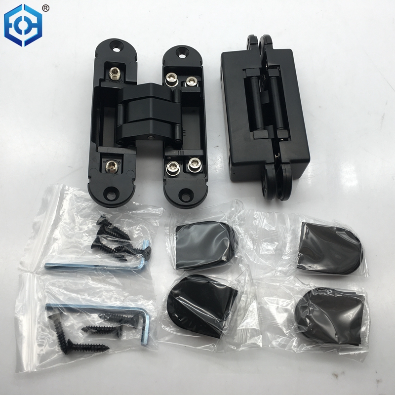 Bisagra oculta de tiro ancho