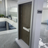 Puertas ocultas invisibles para pintar con bordes de aluminio