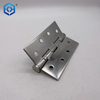 Hardware de puerta oscilante 4 pulgadas Corner de esquina cuadrada Bisagras de puerta cromada