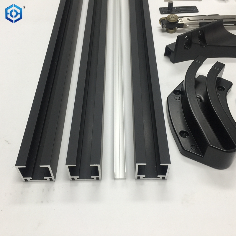 Precio del sistema de puerta corredera empotrada.