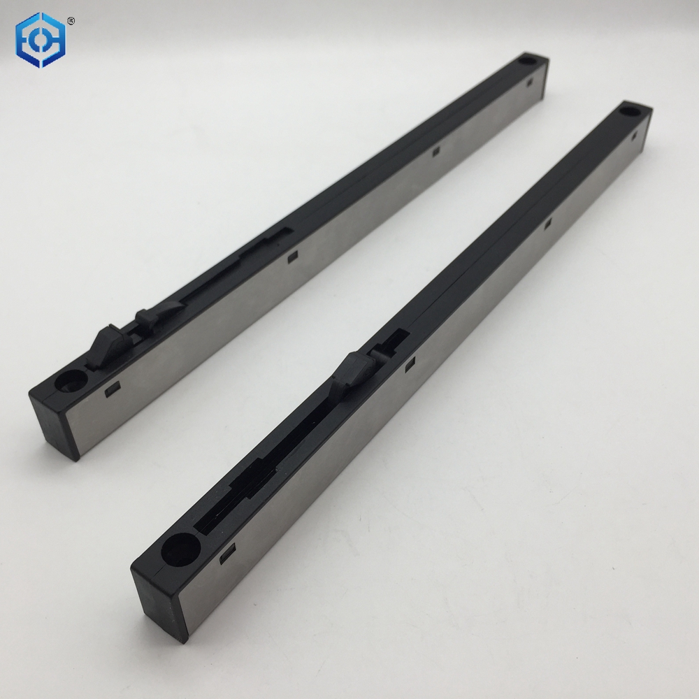 Amortiguador de cierre de puerta corrediza de plástico para puerta corredera, Hardware moderno para guardarropa