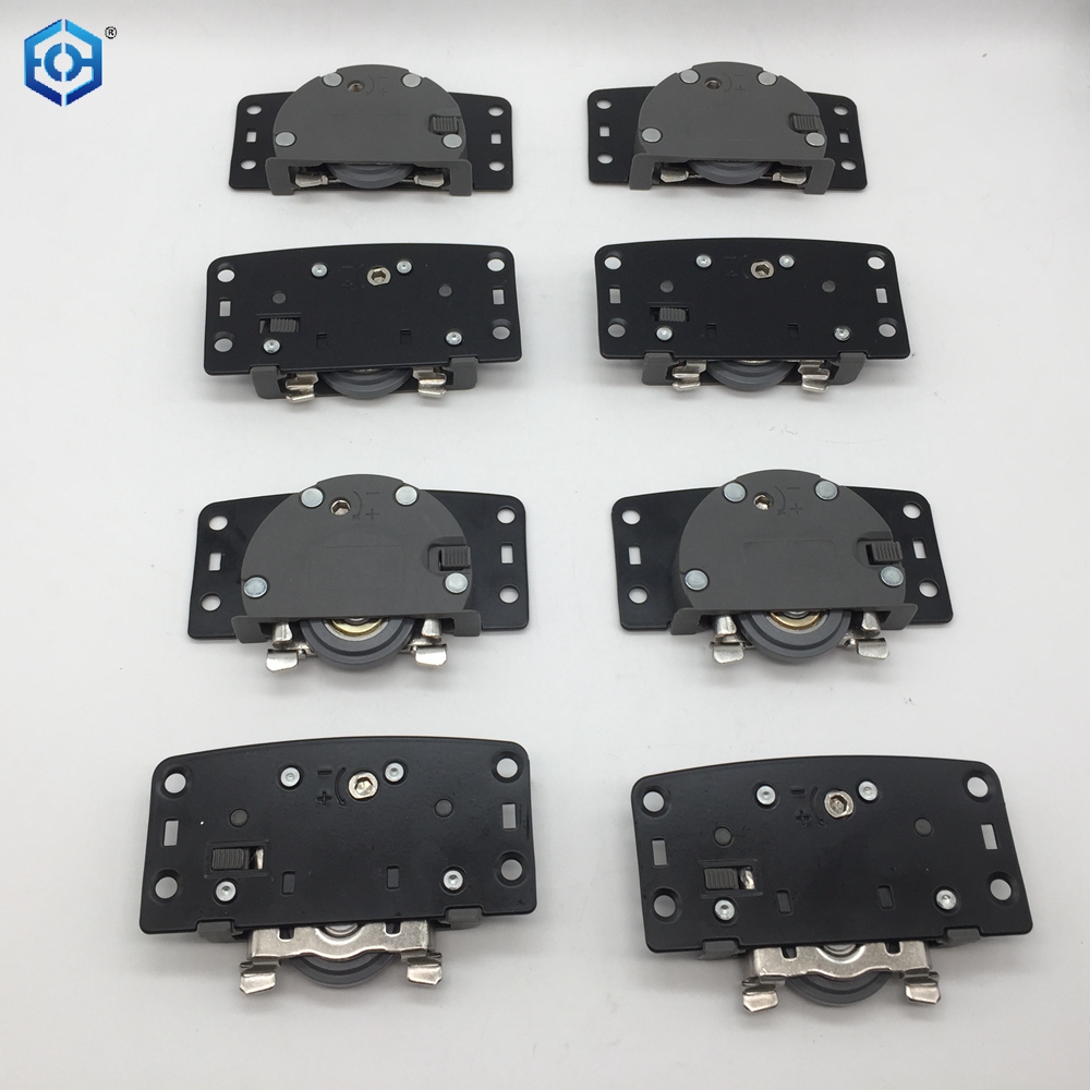 El mejor precio, accesorios de Hardware para guardarropa, rodillo oculto para puerta corredera