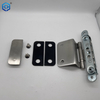 Bisagra de vidrio ajustable 3D de acero inoxidable 