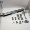Kit de rodillos para puerta corredera de alta resistencia y cierre suave para puerta de madera de 100-150 kg