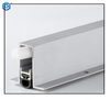 Sello automático inferior de puerta, barrido de puerta de metal resistente con sello de puerta con bombilla de neopreno
